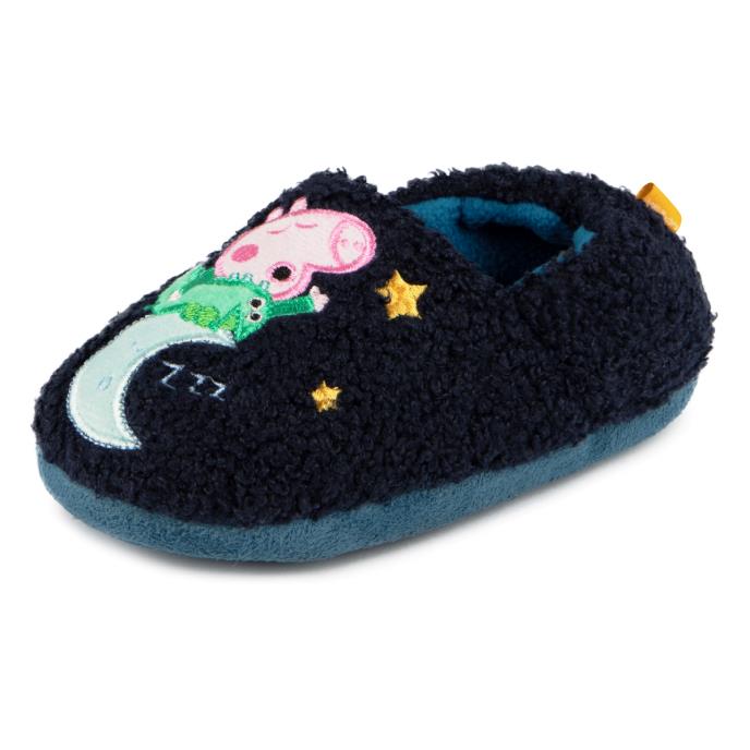 totes® Kids Peppa Pig Slippers George Extra Image 2